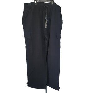 NWT Pro Club Sweatpants Heavyweight Size 4XL Fleece Cargo Wide Leg Pants Plus